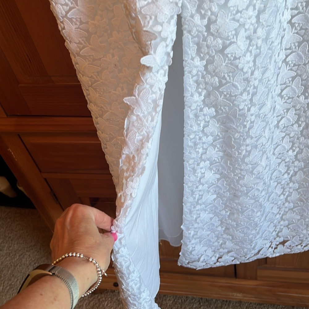 NWT Lilly Pulitzer Gillian Lace Maxi Butterfly Slip Dress - Picture 10 of 16